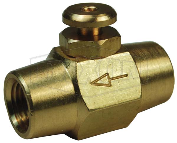 Button Valve, Female